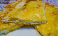 рецепт Лепешки тортилья с яйцом и сыром на сковороде на завтрак
