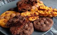 рецепт Веганское печенье из нута, арахисовой пасты и рисовой муки
