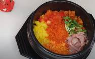 рецепт Рис с овощами и икрой летучей рыбы