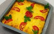 рецепт Запеканка из куриного филе, сыра и помидоров в духовке