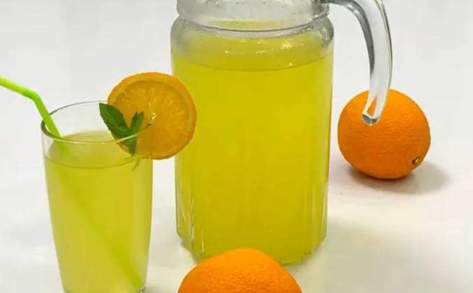 Домашний лимонад из лимона и апельсина рецепт