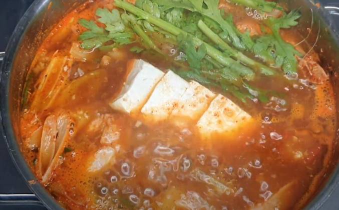Корейский суп из рыбы Меунтан рецепт
