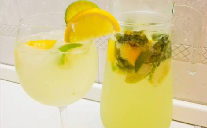 Домашний мохито безалкогольный с лимоном и мятой рецепт