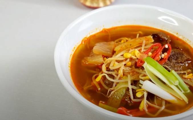 Корейский суп от похмелья Коннамуль Хэджангук рецепт