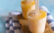 рецепт Мороженое апельсиновое фруктовый лед в домашних условиях