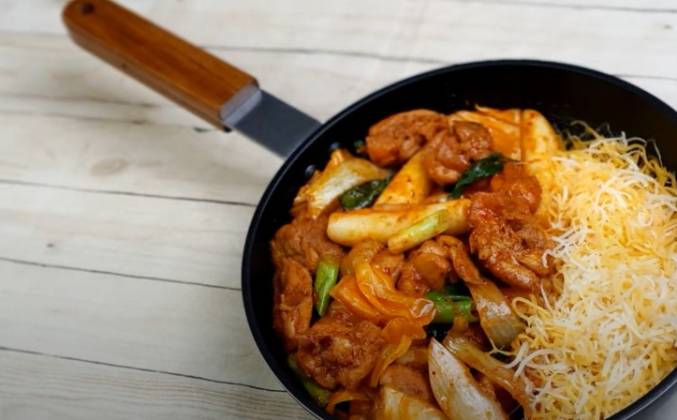 Курица по-корейски Таккальби рецепт