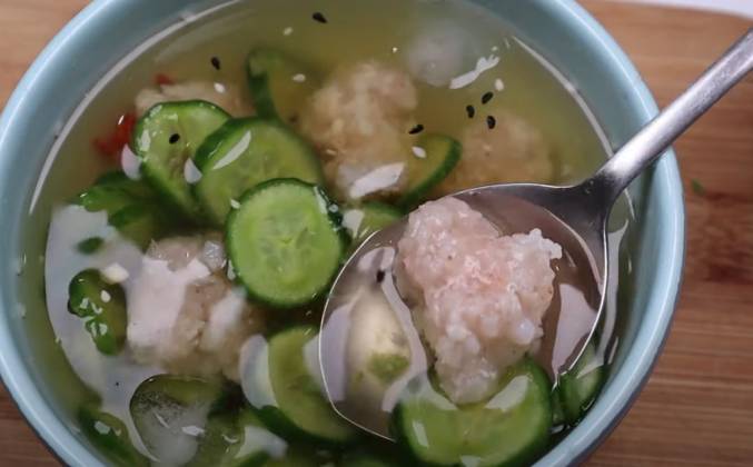 Корейский суп с креветками рецепт