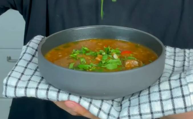 Грузинский суп харчо из говядины на кости рецепт