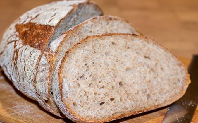 Серый хлеб на закваске в духовке домашний рецепт