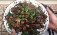 рецепт Казахский Куырдак из баранины