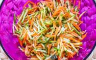 рецепт Салат из моркови и кабачков цуккини
