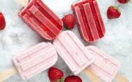 рецепт Плодово ягодное мороженое из клубники