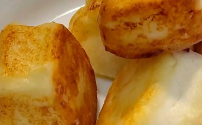 Видео Квадратные сырники с рисовой мукой рецепт