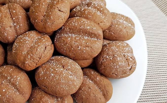 Песочное печенье Кофейные зерна рецепт