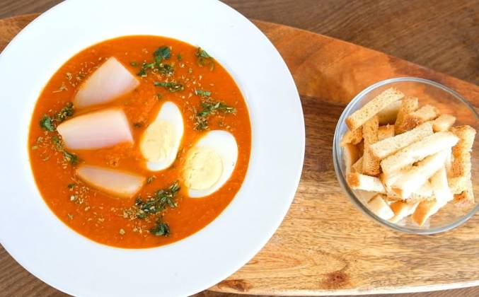 Суп из рыбы в томате рецепт