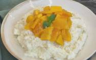 рецепт Рис с манго по тайски на молоке