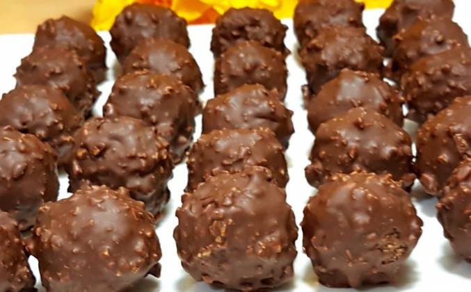 Домашние шоколадные конфеты Ferrero Rocher рецепт