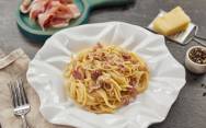рецепт Спагетти карбонара с беконом Просто Кухня