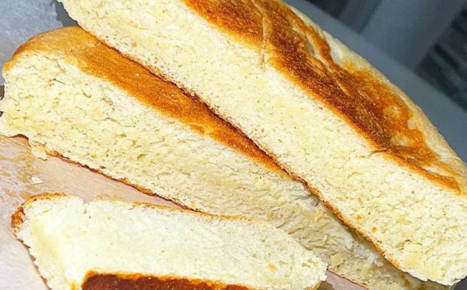 Турецкий хлеб базлама на сковороде, пошаговый рецепт с фото