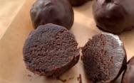 рецепт Домашние шоколадные конфеты с манкой