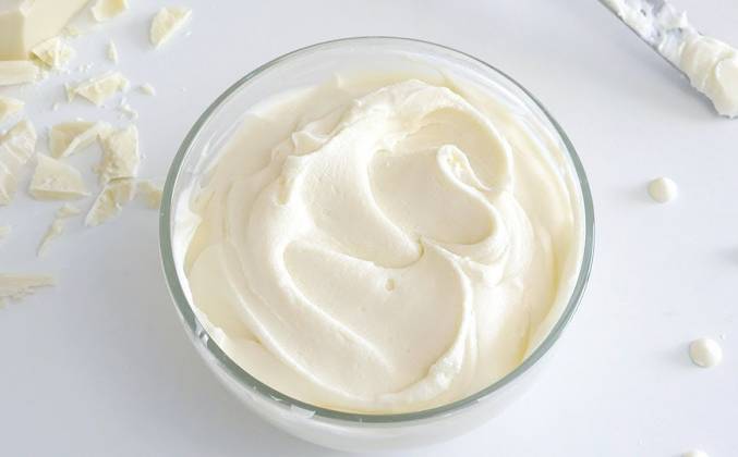 Белый ганаш на белом шоколаде, сливках и сливочном масле рецепт