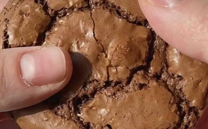 Видео Шоколадное печенье брауни без сахара рецепт