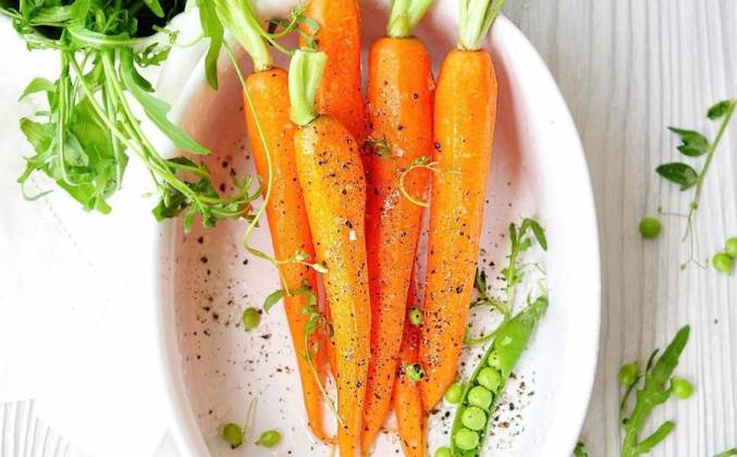 Запеченная молодая морковь в духовке рецепт