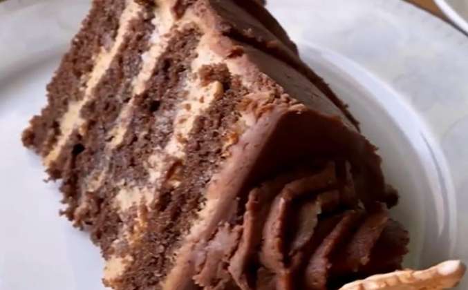 Шоколадный торт с кремом из вареной сгущенки рецепт