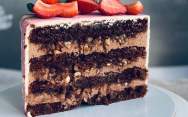 рецепт Шоколадный торт Ферреро Роше с карамелью домашний