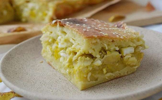 Пирог с капустой и яйцом на кефире самый вкусный рецепт