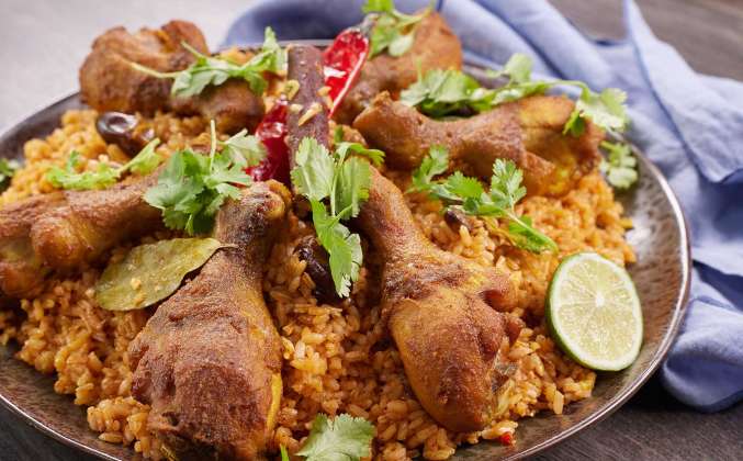 Кабса арабский плов с курицей Просто Кухня рецепт