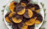 Карамелизированные апельсины в шоколаде для украшения торта
