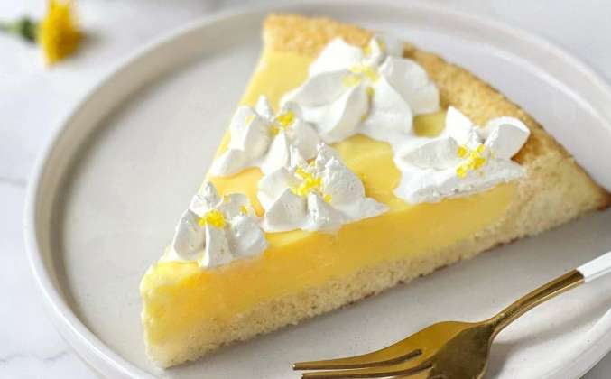 Пирог с лимонным кремом рецепт