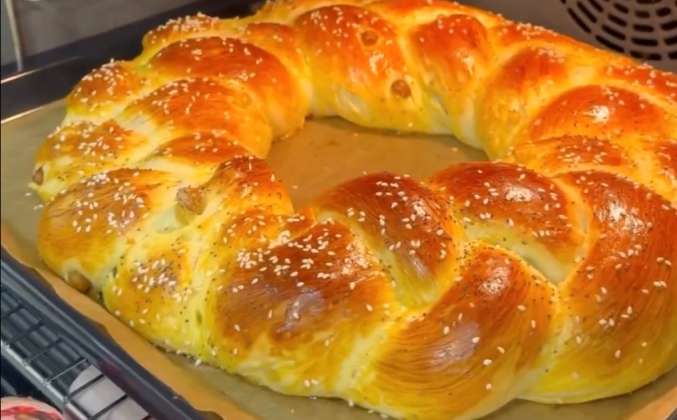 Армянский Катнаунц праздничный пасхальный пирог рецепт