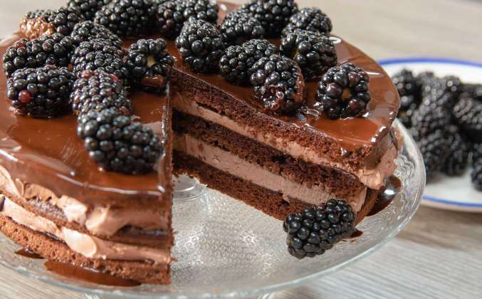 Шоколадный торт на сковороде Просто Кухня рецепт
