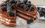 рецепт Шоколадный торт на сковороде Просто Кухня