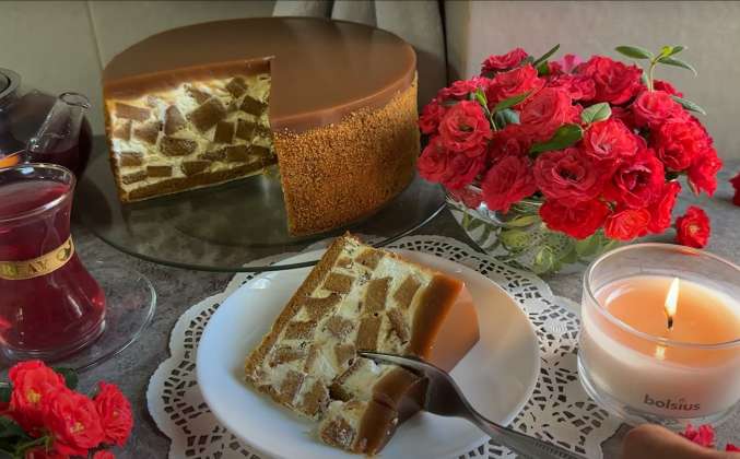 Торт Медовик из жидкого теста со сметанным кремом рецепт