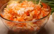 рецепт Квашеная капуста с морковью на зиму хрустящая классическая
