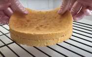 Миндальный бисквит Джоконда для муссовых тортов