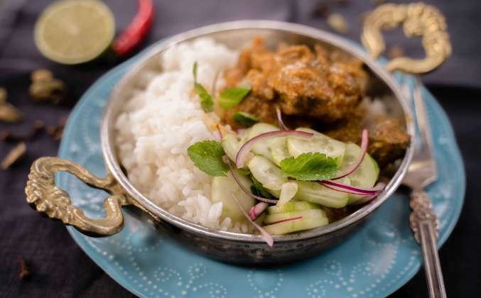 Индийский карри с мясом баранины Роган Джош рецепт