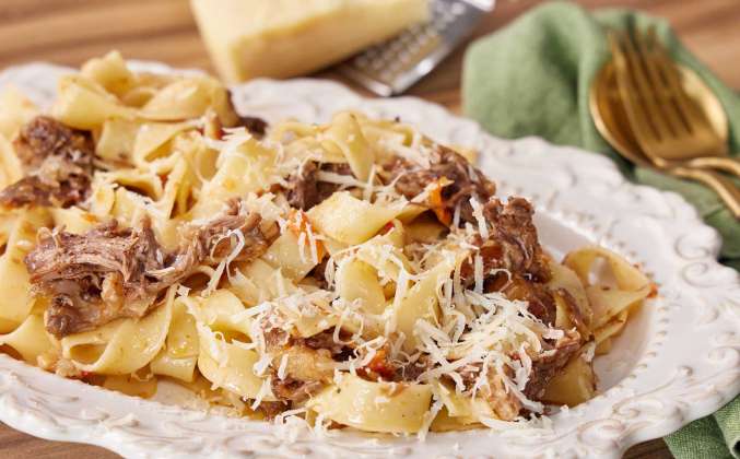 Паста с бычьими хвостами Просто Кухня рецепт