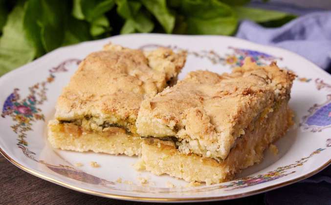 Щавелевый пирог с яблоками Просто Кухня рецепт
