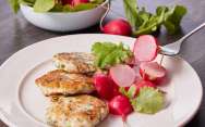 Куриные котлеты с жареной редиской Просто Кухня