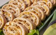 Куриный рулет с грибами и яйцом Просто Кухня