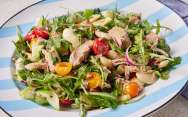 Салат с тунцом и фасолью Просто Кухня