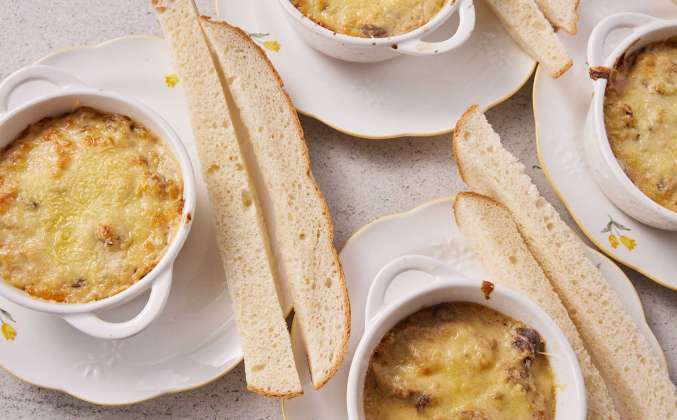 Жульен с куриными сердечками Просто Кухня рецепт