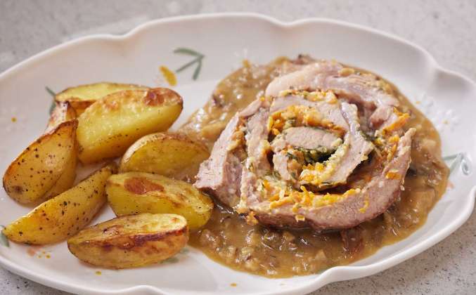 Мясной рулет из буженины Просто Кухня рецепт