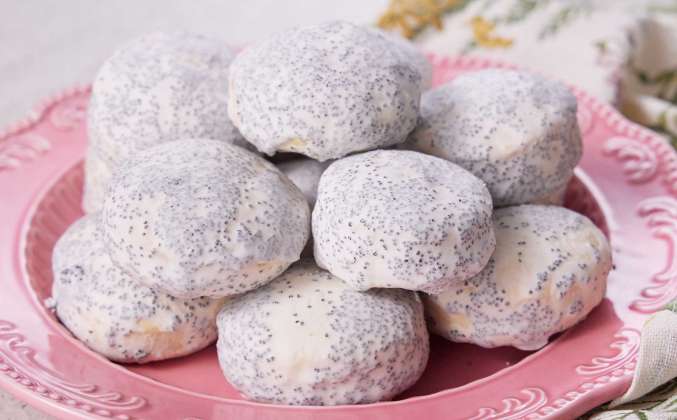 Сливочные пряники в маковой глазури Просто Кухня рецепт