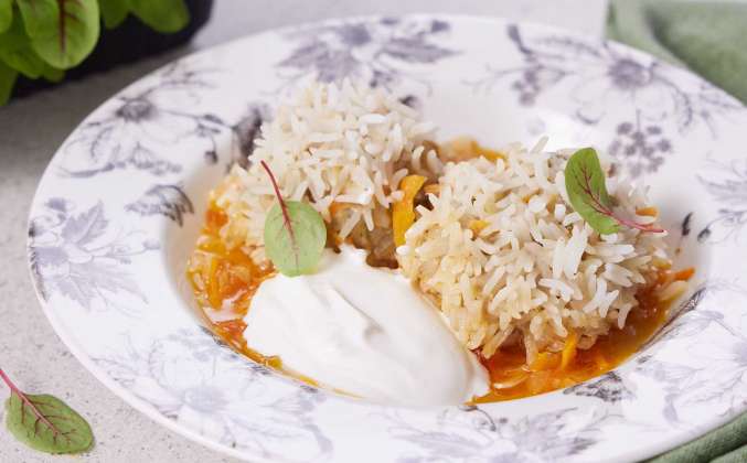 Мясные ежики из фарша с рисом Просто Кухня рецепт