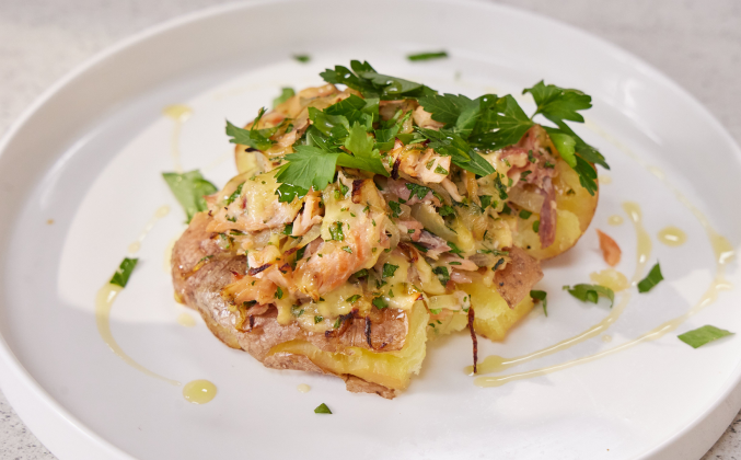 Рыба Горбуша с картофелем в духовке Просто Кухня рецепт